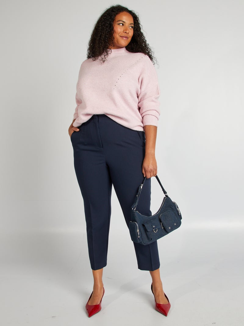Jersey de cuello alto ROSA - Kiabi