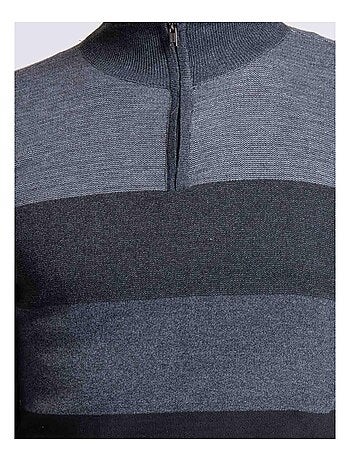 Jersey de cuello alzado con cremallera LOSIBIL