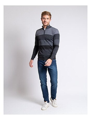 Jersey de cuello alzado con cremallera LOSIBIL