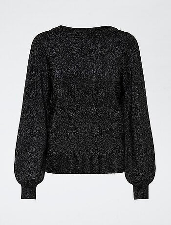 Jersey de cuello barco 'JDY' liso
