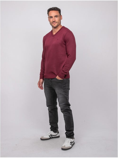 Jersey de cuello de pico lamboise - Kiabi Jersey de cuello de pico lamboise - Kiabi
