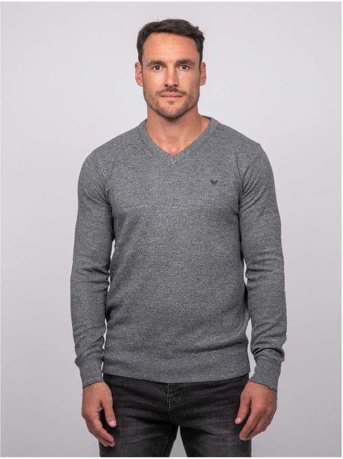 Jersey de cuello de pico lamboise - Kiabi Jersey de cuello de pico lamboise - Kiabi