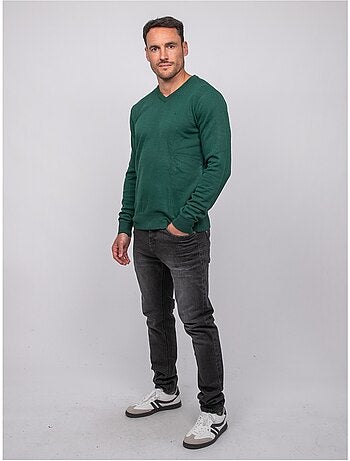 Jersey de cuello de pico lamboise