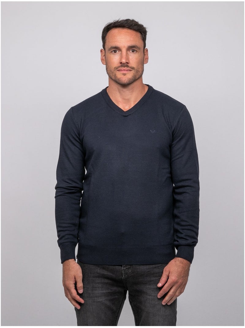 Jersey de cuello de pico lamboise Verde - Kiabi