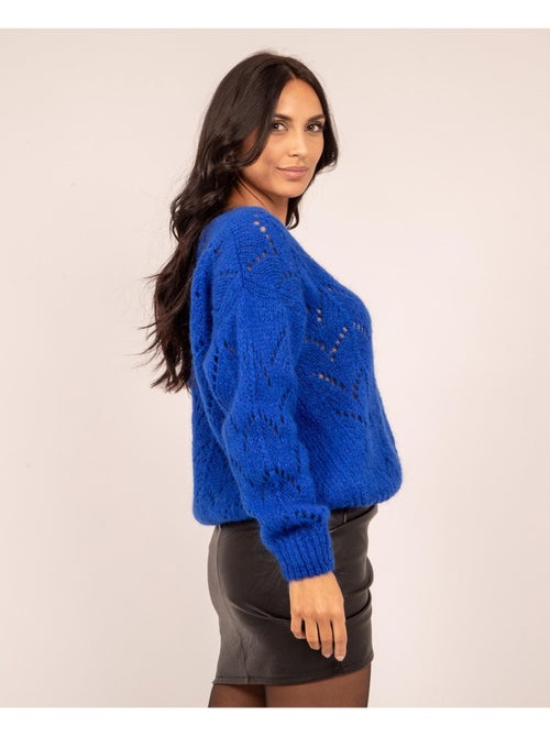 Jersey de cuello en V KLARYSS - Kiabi Jersey de cuello en V KLARYSS - Kiabi