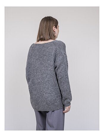 Jersey de cuello en V KLORIANE