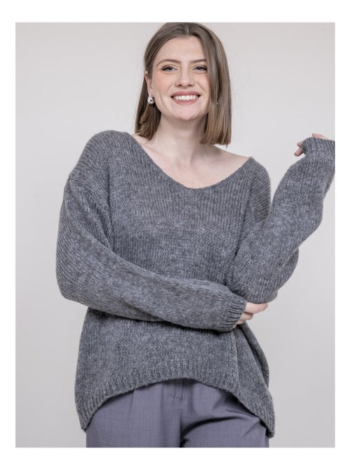 Jersey de cuello en V KLORIANE - Kiabi
