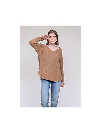 Jersey de cuello en V KORNELIA