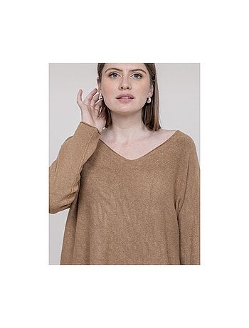 Jersey de cuello en V KORNELIA