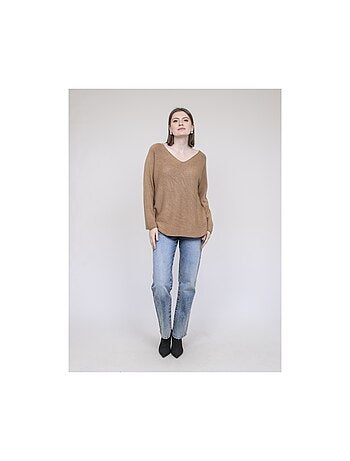 Jersey de cuello en V KORNELIA