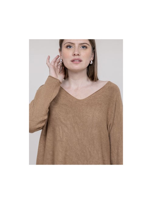 Jersey de cuello en V KORNELIA - Kiabi