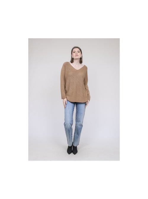 Jersey de cuello en V KORNELIA - Kiabi