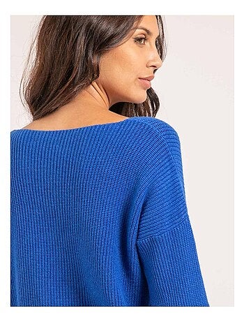 Jersey de cuello en V KYLEENA