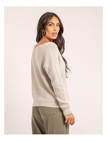 Jersey de cuello en V KYLEENA