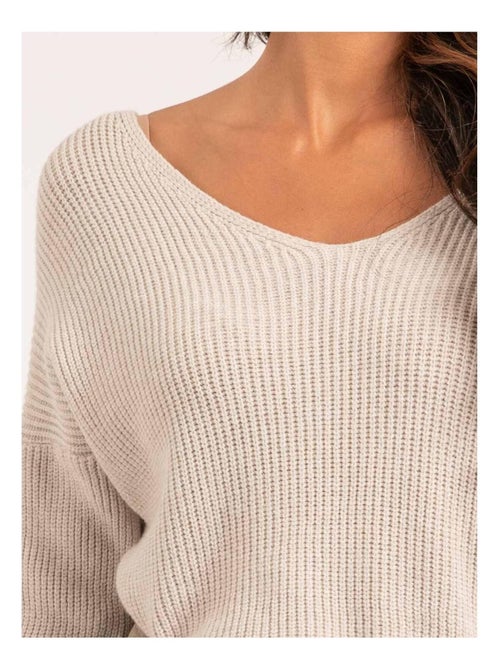 Jersey de cuello en V KYLEENA - Kiabi