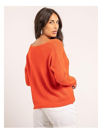 Jersey de cuello en V KYLEENA