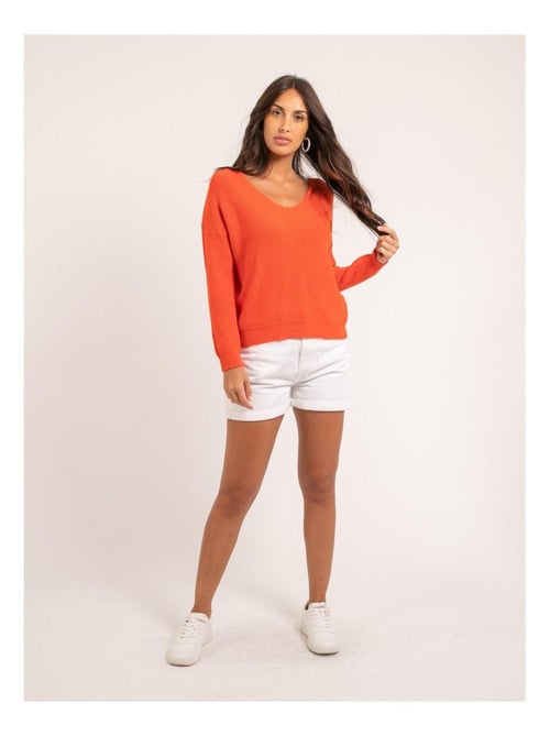 Jersey de cuello en V KYLEENA - Kiabi