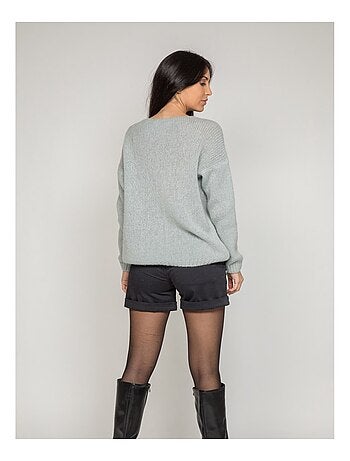Jersey de cuello en V KYO