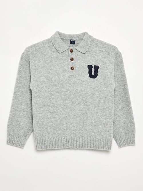 Jersey de cuello polo - Kiabi Jersey de cuello polo - Kiabi