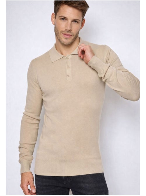 Jersey de cuello polo Kebello - Kiabi