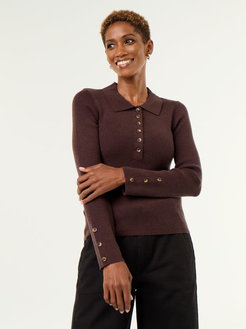 Jersey de cuello polo - Kiabi Jersey de cuello polo - Kiabi