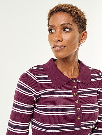 Jersey de cuello polo