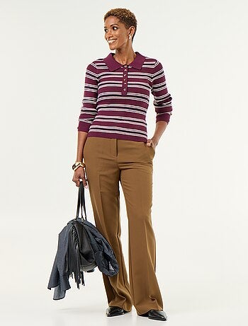 Jersey de cuello polo