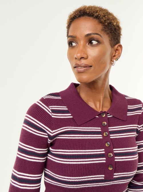 Jersey de cuello polo - Kiabi