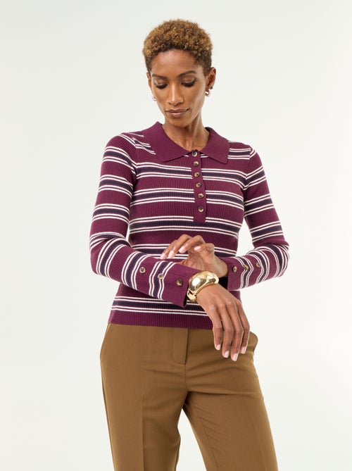 Jersey de cuello polo - Kiabi