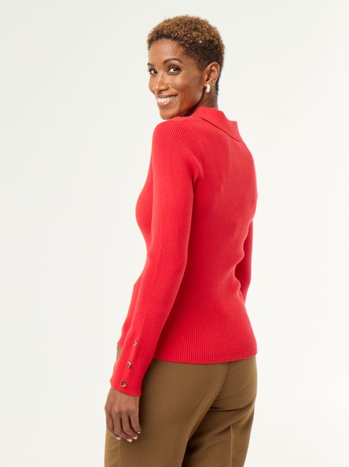 Jersey de cuello polo - Kiabi