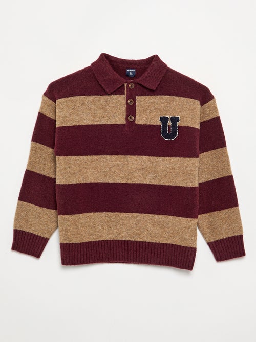 Jersey de cuello polo - Kiabi Jersey de cuello polo - Kiabi