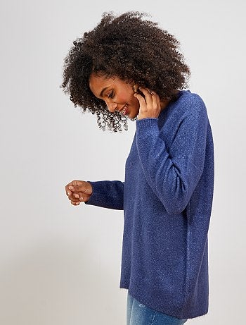 Jersey de cuello redondo básico - Kiabi