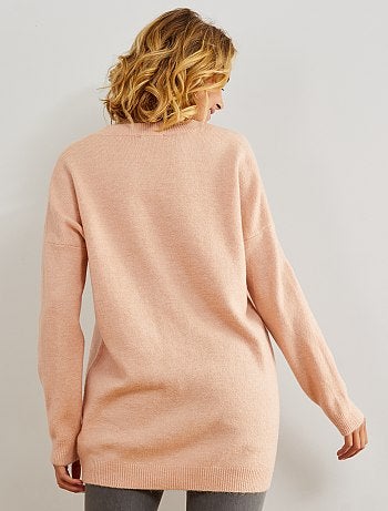 Jersey de cuello redondo básico - Kiabi