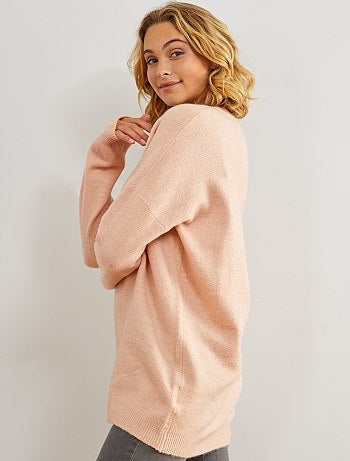 Jersey de cuello redondo básico - Kiabi