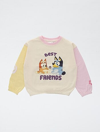 Jersey de cuello redondo 'Bluey' felpa algodón