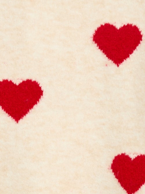 Jersey de cuello redondo con estampado - Kiabi