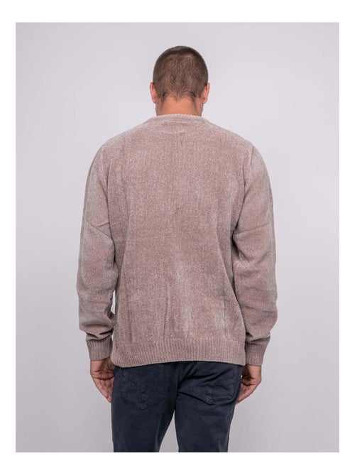 Jersey de cuello redondo con trenzas LITURIN - Kiabi Jersey de cuello redondo con trenzas LITURIN - Kiabi