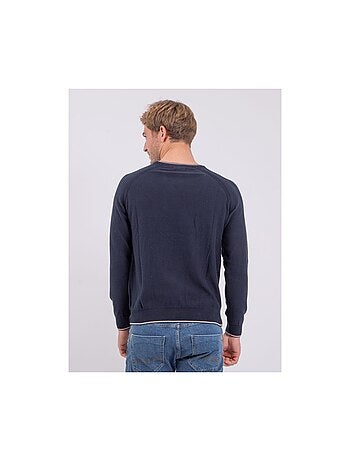 Jersey de cuello redondo de puro algodón AMATEO