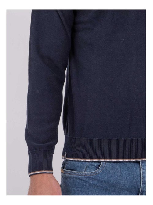 Jersey de cuello redondo de puro algodón AMATEO - Kiabi