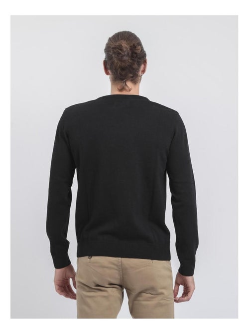Jersey de cuello redondo de puro algodón LADARKO - Kiabi