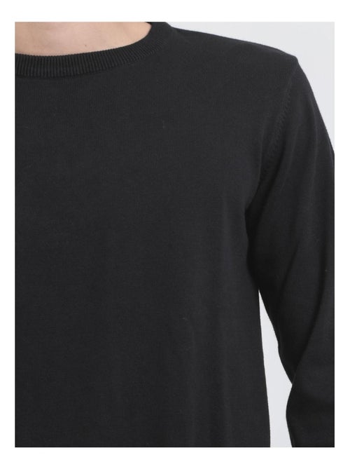Jersey de cuello redondo de puro algodón LADARKO - Kiabi