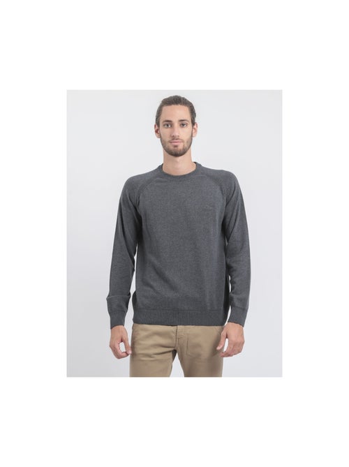 Jersey de cuello redondo de puro algodón LOCTUDY - Kiabi
