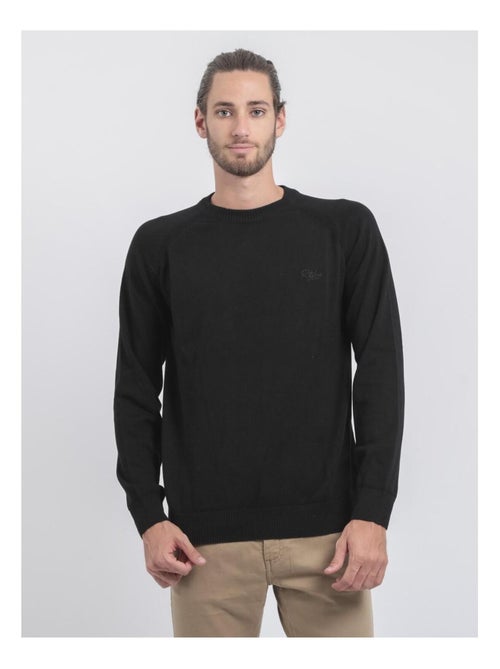 Jersey de cuello redondo de puro algodón LOCTUDY - Kiabi