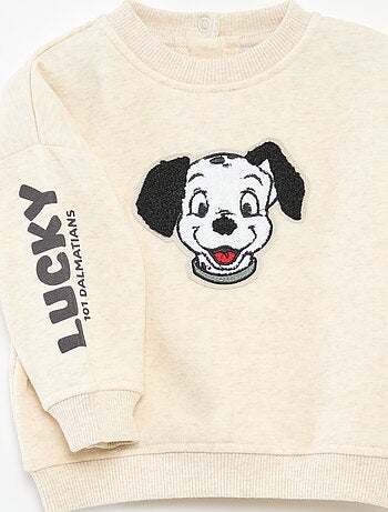 Jersey de cuello redondo 'Disney' 'Dálmata' liso