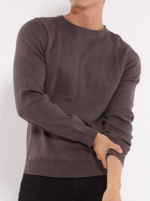 Jersey de cuello redondo - Kiabi