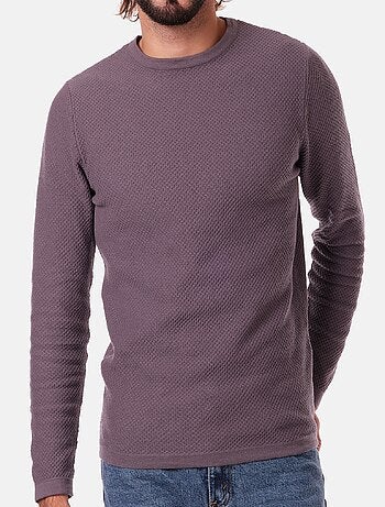 Jersey de cuello redondo