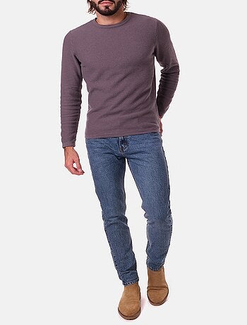 Jersey de cuello redondo