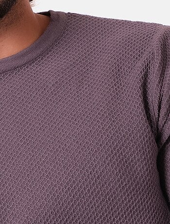 Jersey de cuello redondo