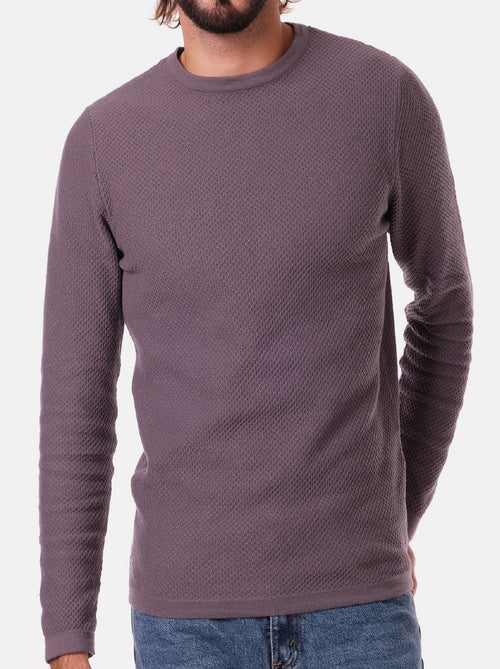 Jersey de cuello redondo - Kiabi
