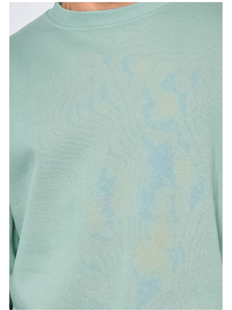 Jersey de cuello redondo Kebello Azul turquesa - Kiabi
